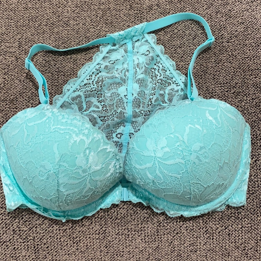 Pink Victoria secret razor back bra